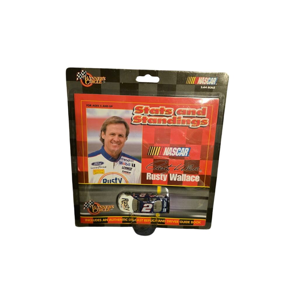 Rusty Wallace 2 Penske Winner's Circle Stats and Standings 1:64 1999 Diecast